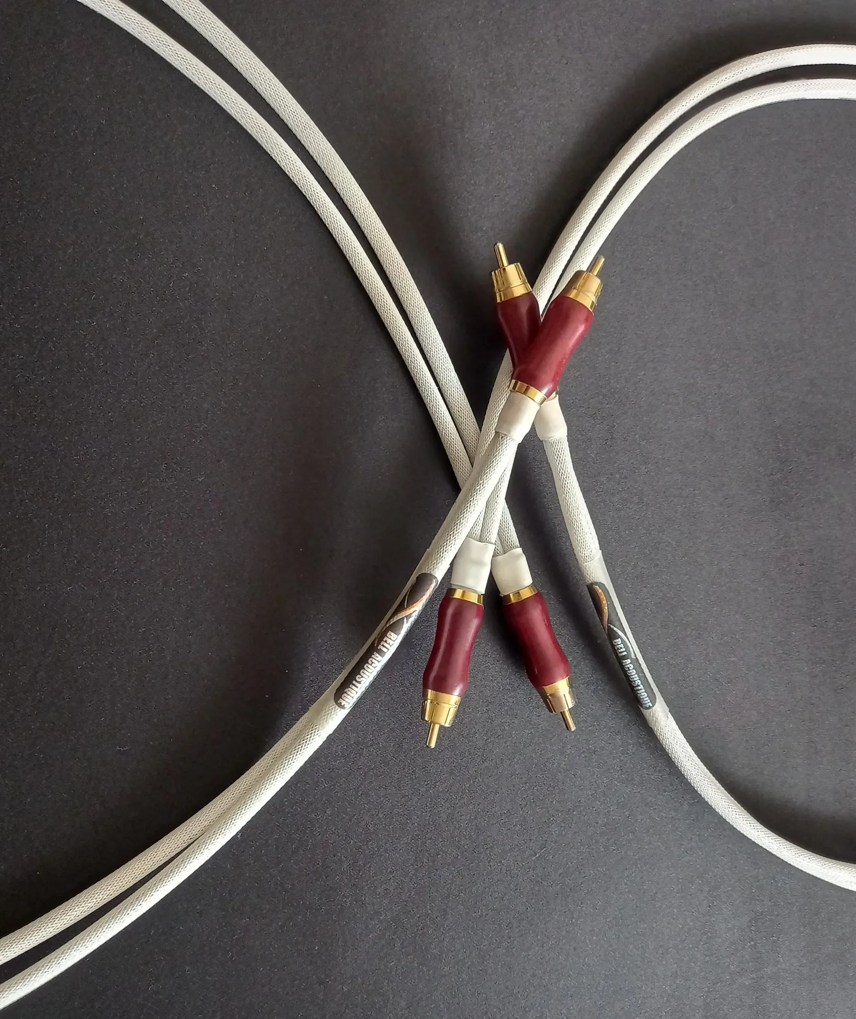 Câble de liaison SILVER ONE RCA Bell Acoustique
