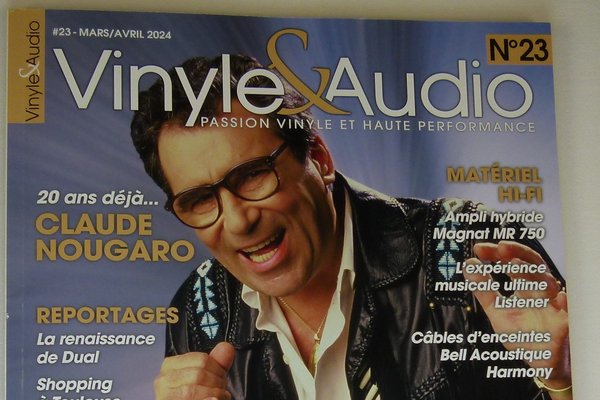 Our HARMONY cables reviewed by Vinyle & Audio magazine